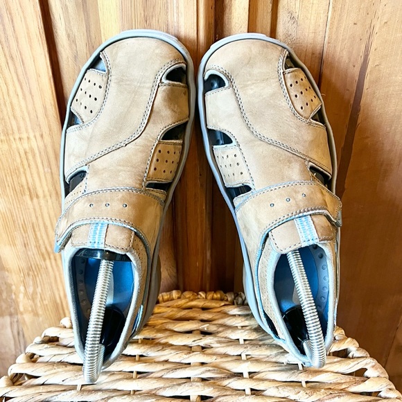 Privo By Clarks Women’s Tan Leather Hiking Sandals Shoes Size 8 - Picture 10 of 14